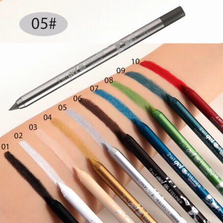 Long Lasting Eyeliner Pen Color Pigment Waterproof Gel Eyeliner Makeup - Image 7