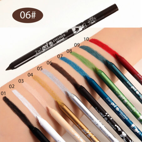 Long Lasting Eyeliner Pen Color Pigment Waterproof Gel Eyeliner Makeup - Image 9