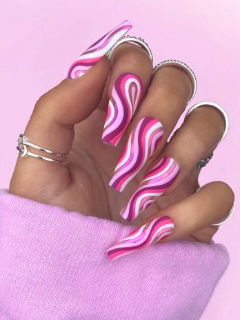 Detachable Artistic Finished Fake Nails – Creative nail art